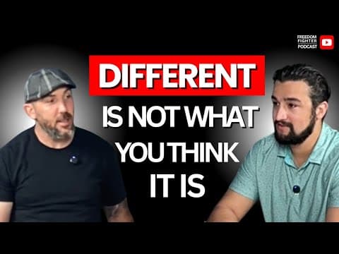 You Can’t Be Free If You’re Afraid to Be Different