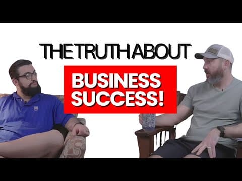 Most people would rather look successful than be stable.